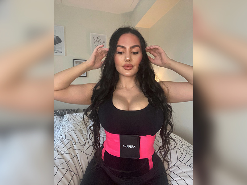 SHAPERX Waist Trainer for Women Tummy Control Waist Cincher Belt